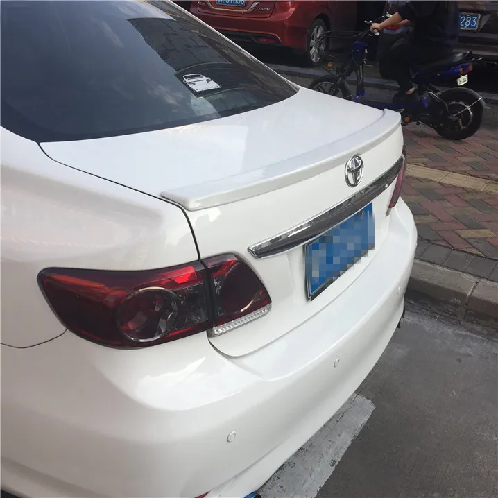 Спойлер для TOYOTA Corolla 2006-2013 спойлер высококачественный материал из АБС-пластика