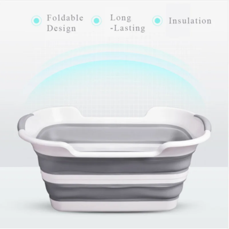 

Portable Newborn Folding Bath Tub Pet Storage Basket Bathroom Bucket Pet Bathtub Big Capacity Foldable Shower Cat Dog Bathtub