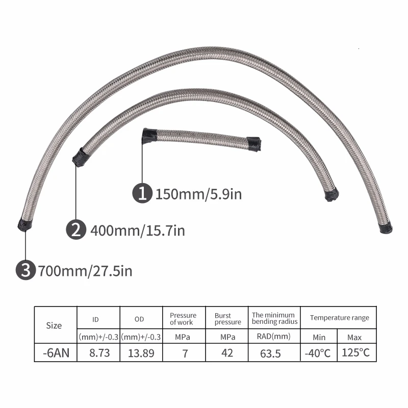 SPEEDWOW Универсальный Регулируемый регулятор давления топлива с манометром + AN6