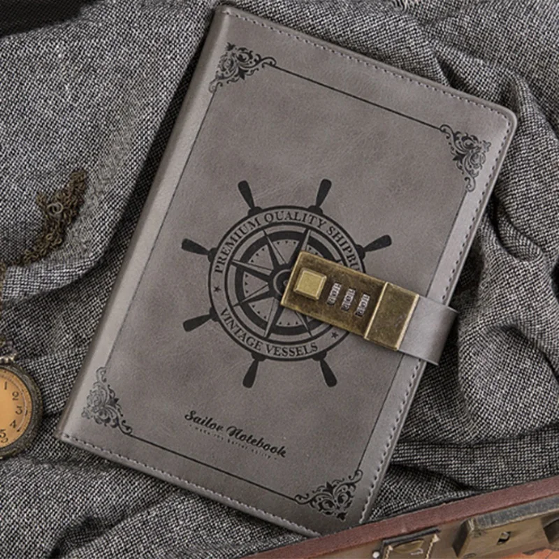 B6 винтажный блокнот ежедневный записная книжка ежедневник из искусственной кожи