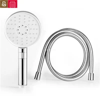 xiaomi youpin dabai 3 modes handheld shower head set 360 degree 120mm 53 water hole with pvc powerful massage for smart home
