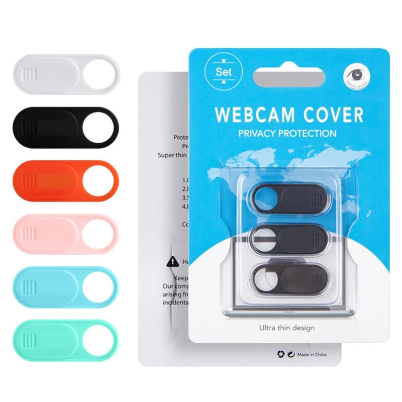 

New Protect Your Privacy & Security, Sliding Cover - Black Metal - Good Grip