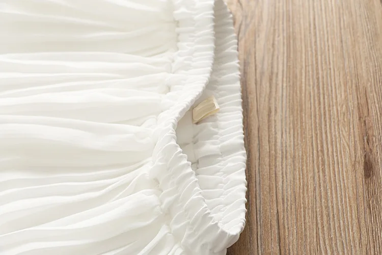 Новая весенняя плиссированная многослойная юбка для маленьких девочек