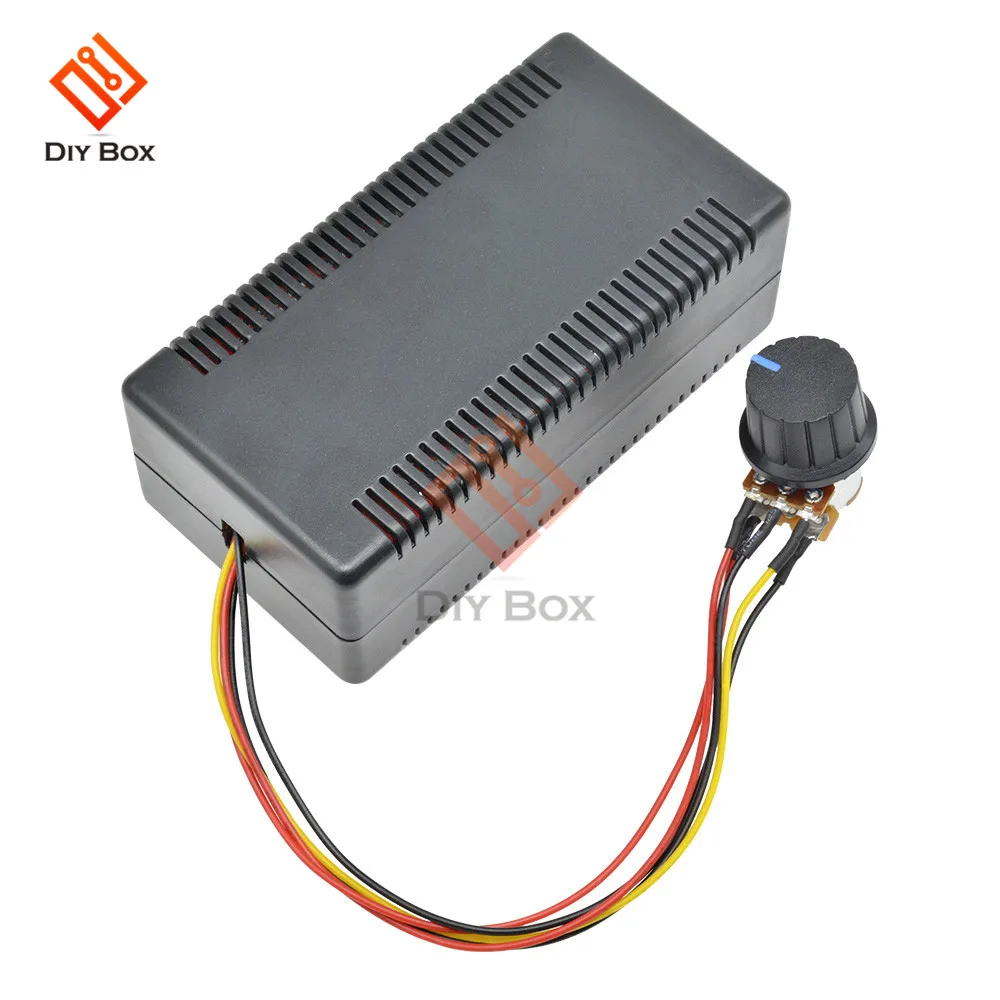 2000W 40A контроллер скорости двигателя постоянного тока DC 12V 24V PWM HHO RC автомобильный вентилятор регулятор скорости регулируемый регулятор мощности мягкий пусковой переключатель
