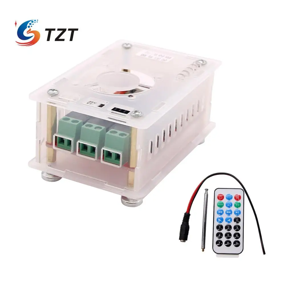 TZT TPA3116 Bluetooth цифровой усилитель плата 50 Вт + Двухканальный аудио Поддержка U диск TF