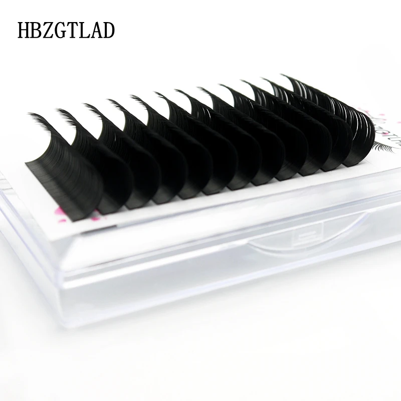 8-25мм 3D меховые ресницы Faux Mink индивидуальное наращивание ресниц темно-черный матовый для профессионалов мягкий натуральный.