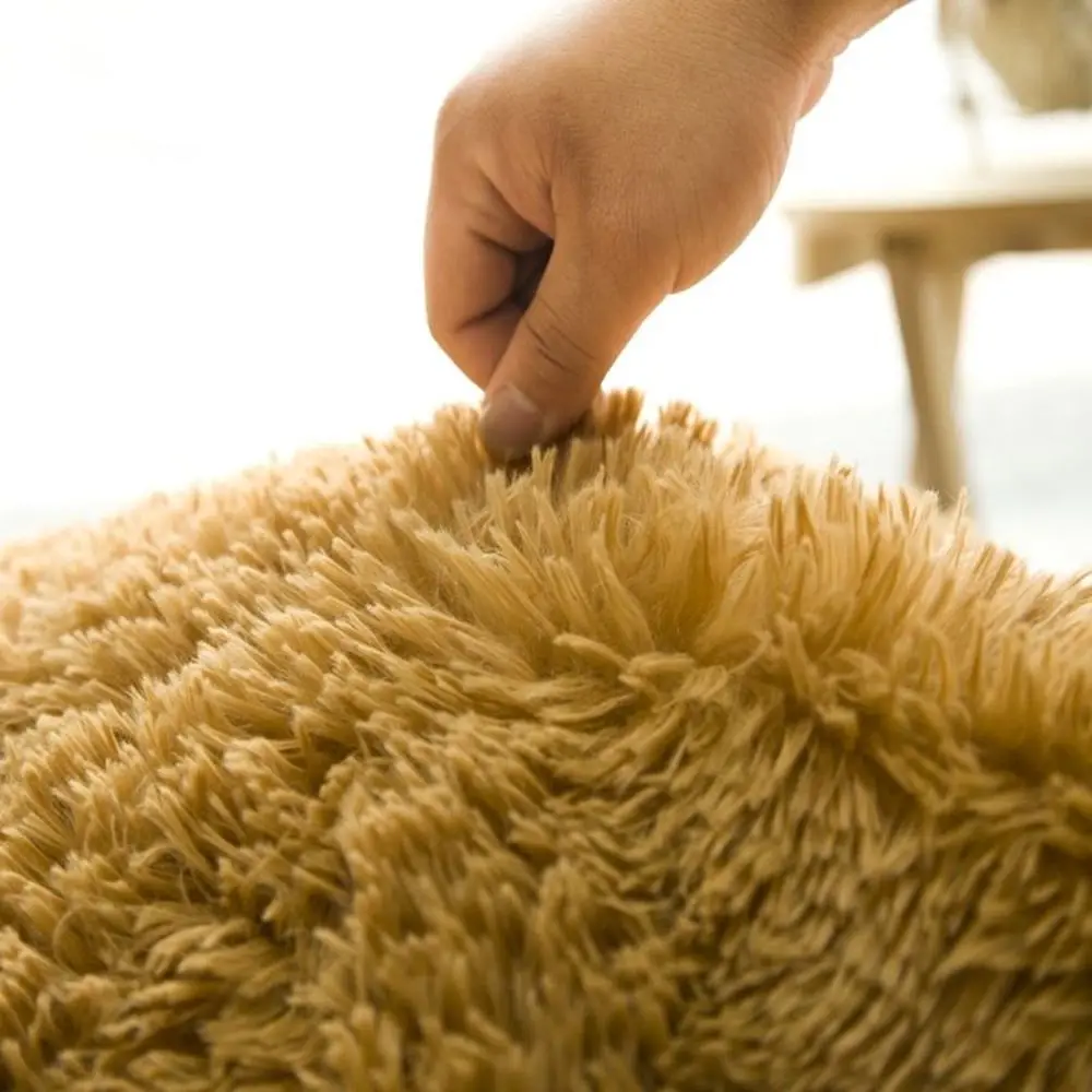 Пушистые коврики противоскользящие лохматый ковер для столовой коврик пола