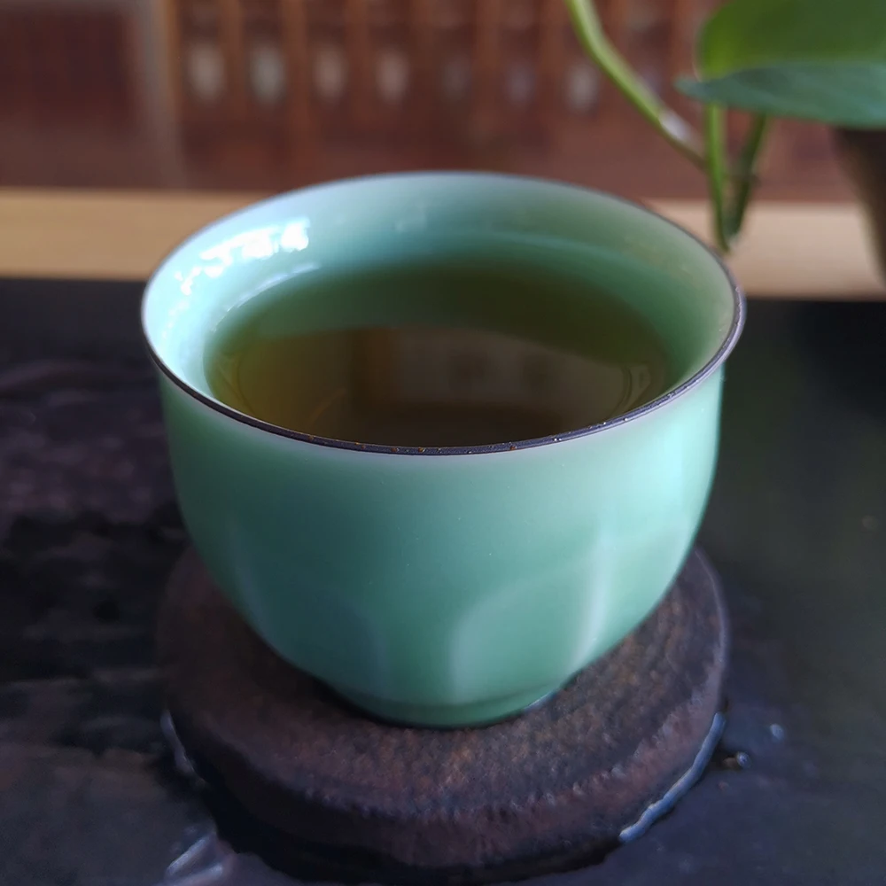 Керамическая китайская чайная чашка Longquan из селадона китайский чайный горшок