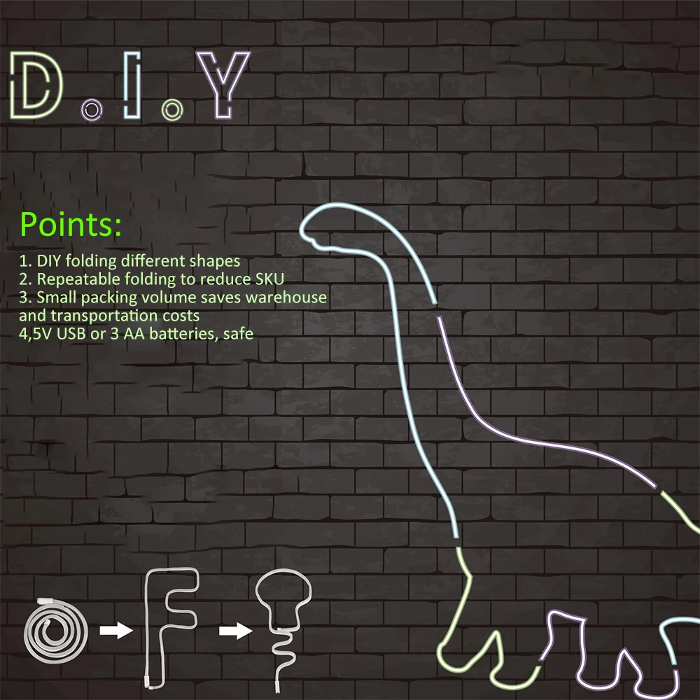 

Светодиодная декоративная лампа «сделай сам», неоновый мини-светильник в форме белки, подарок на день рождения, изменчивость желтого света, маленький ночсветильник