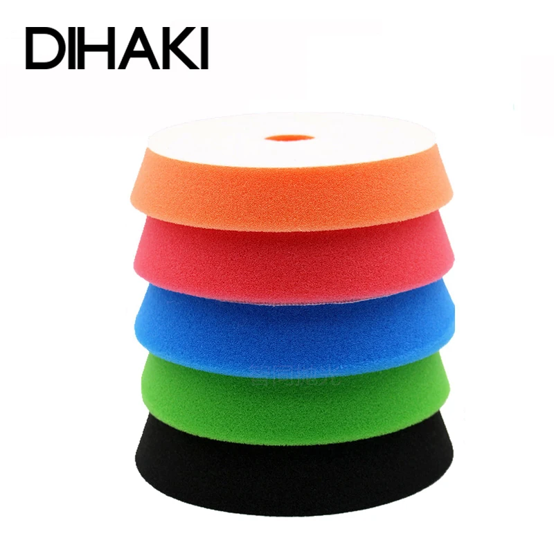 

5PCS 6 inch (150mm) Buffing Pads Set Car Foam Drill Polishing Pad Sponge Wheel Set Kit For DA / RO Dual Action Car Polisher