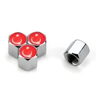 Колпачки клапанов автомобильных колес из нержавеющей стали для Suzuki Свифт Vitara Jimny Samurai SX4 Access с фирменным логотипом