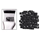 500 шт. черный изогнутый лук стрелы лук отдых правая рука и самоклеящаяся задняя часть