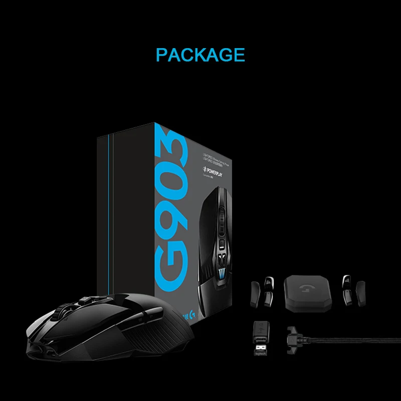 Беспроводная игровая мышь Logitech G903 LIGHTSPEED 2 4 ГГц 12000DPI для ноутбука геймерская