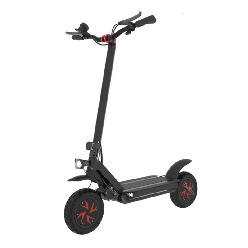 Kick Scooter For Adults Two Wheeled Electric Scooters 10 inch Powerful Folding Electric Scooter 60V 3600W 70KM Ecorider E4-9