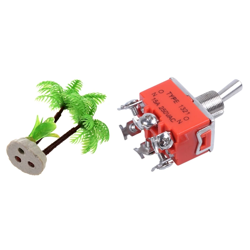 1 шт. аквариум эмульсионный мини кокосовое дерево вода декор из растений W