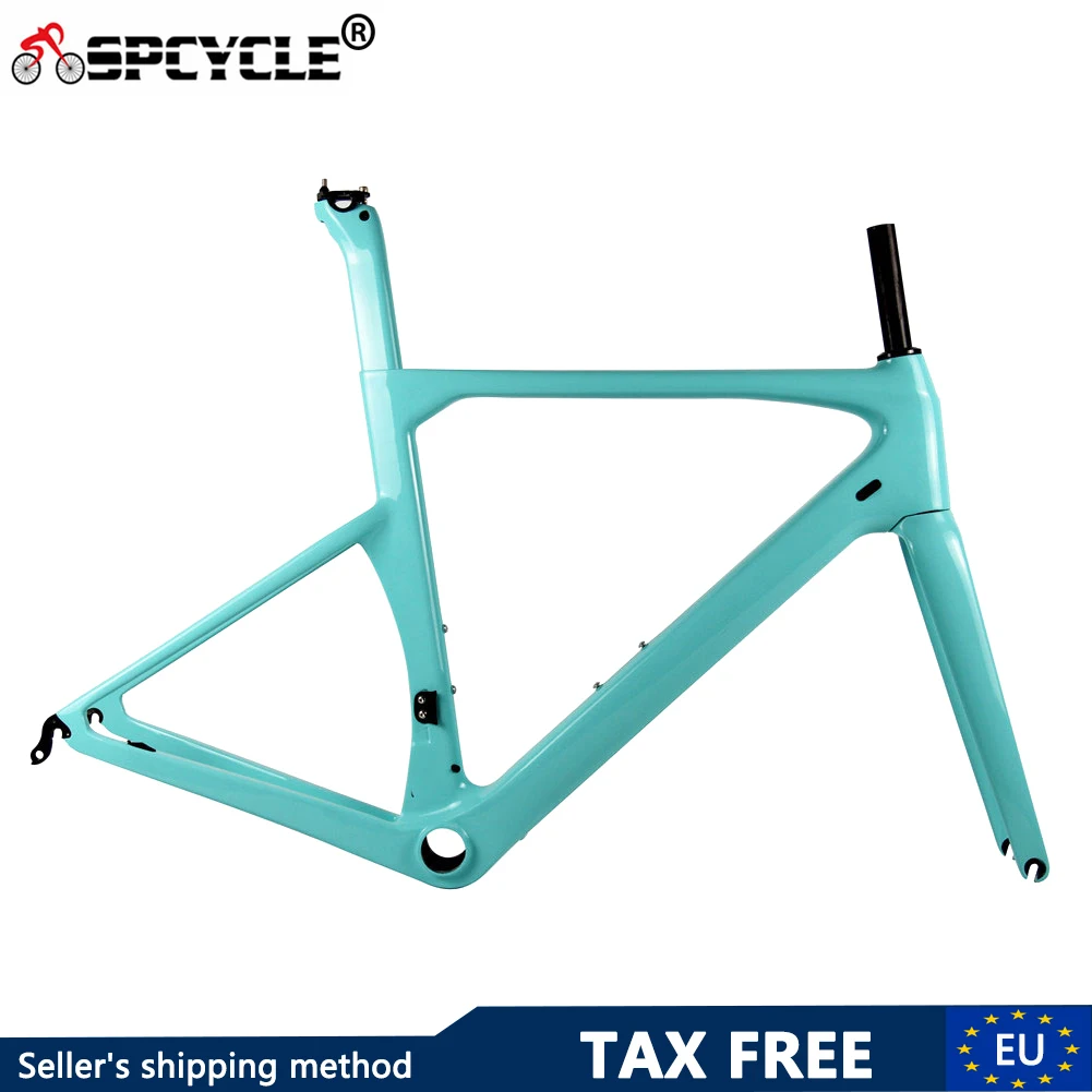 

Toray T800 Carbon Road Bike Frame BB386 Max Tire 700x28C Rim Brake Racing Bicycle Carbon Frameset Custom color