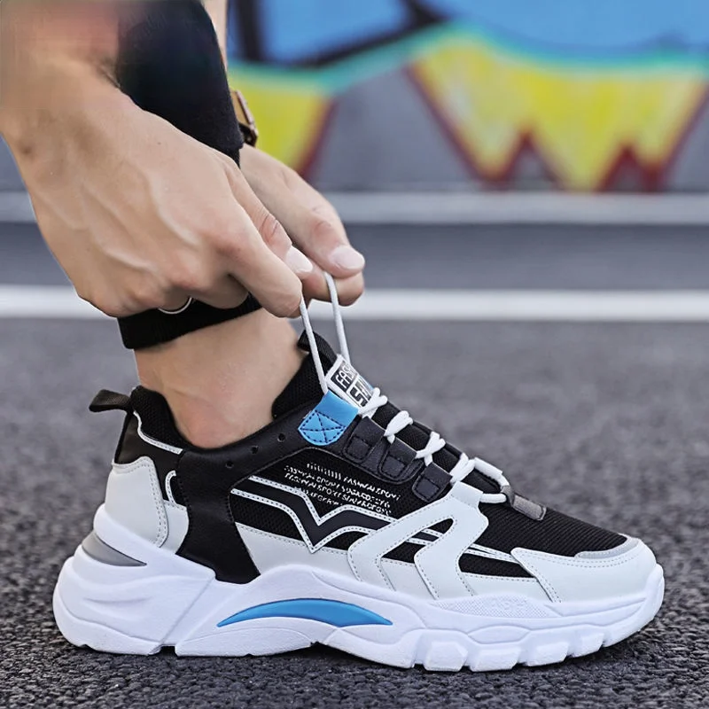 

Men's Casual sneaker Unisex Spring casual Trainers Breathable outdoor walking shoes light weight antiskid Rubber sole
