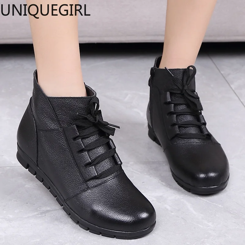 2019 обувь женские зимние теплые меховые ботильоны ботинки кроссовки из