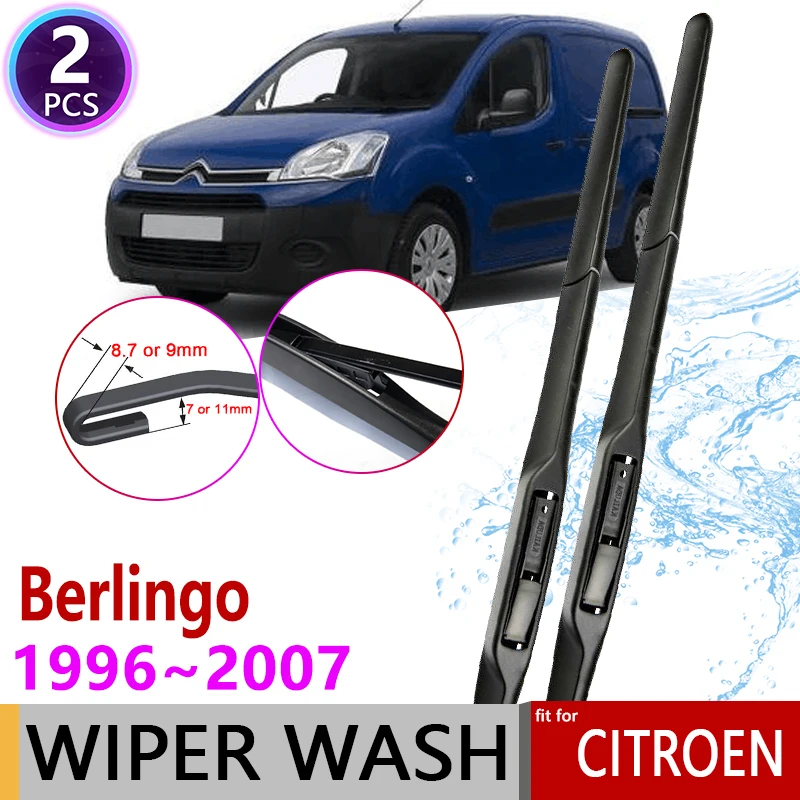 

Car Wiper Blade for Citroen Berlingo MK1 1996~2007 Front Window Windscreen Windshield Wipers Car Goods 1997 1998 1999 2000 2001