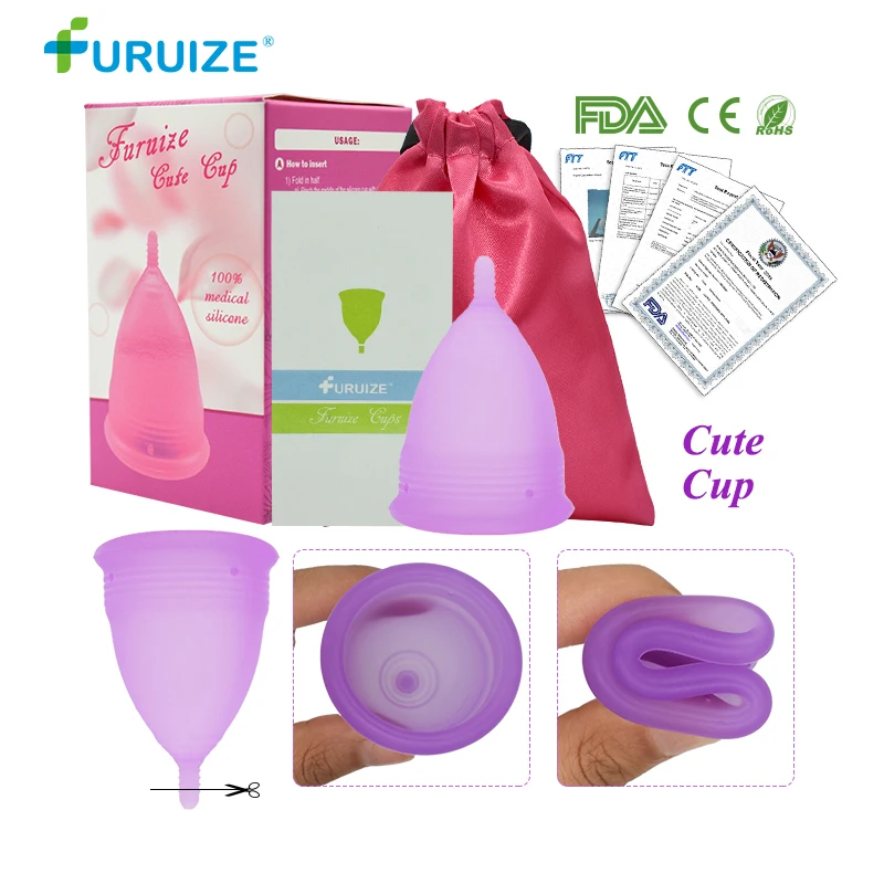 

Hot Sale Lady Cup Copa Menstrual Feminine Hygiene Women Cup 100% Medical Grade silicone Menstrual cup Health Care Period Cup