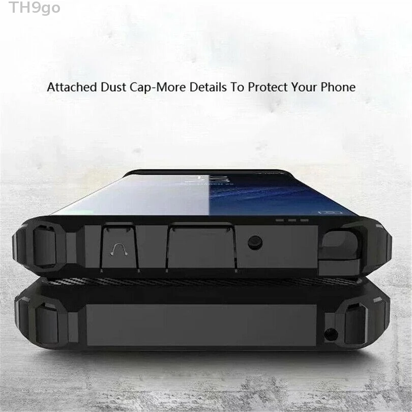With Lighting Glossy Hybrid Rugged Armor TPU Case For Samsung Galaxy Note 9 8 5 Waterproof 2in1 Shockproof Back Cover DYee |