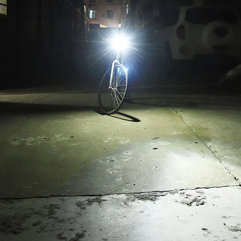 USB Перезаряжаемые велосипедные звонки велосипед Рог светильник головной