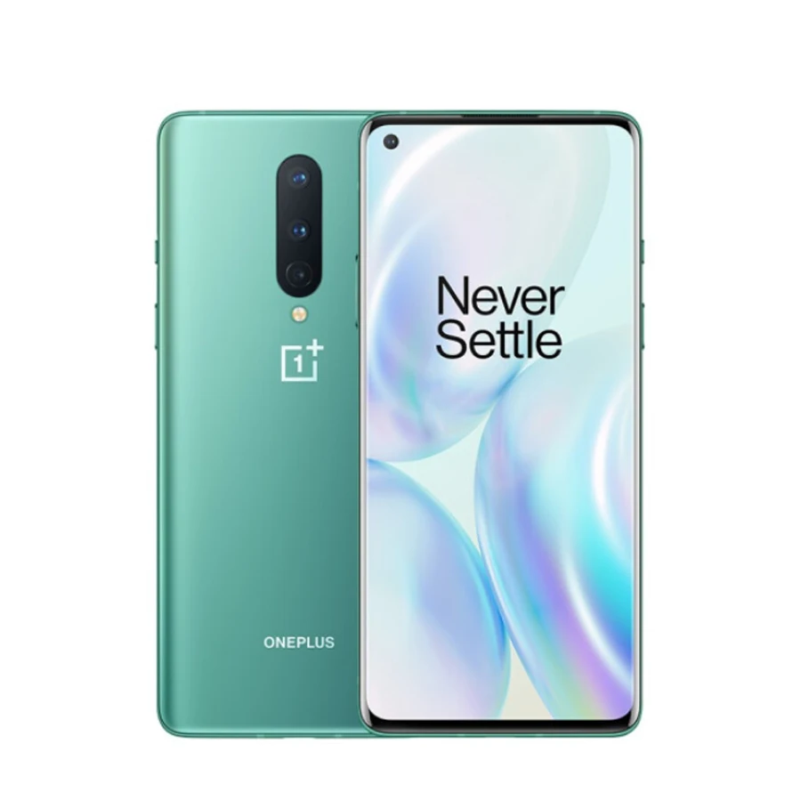 global rom oneplus 8 5g mobile phone 6 55 8gb ram 128gb rom snapdragon 865 octa core 48mp camera android 10 0 nfc smart phone free global shipping
