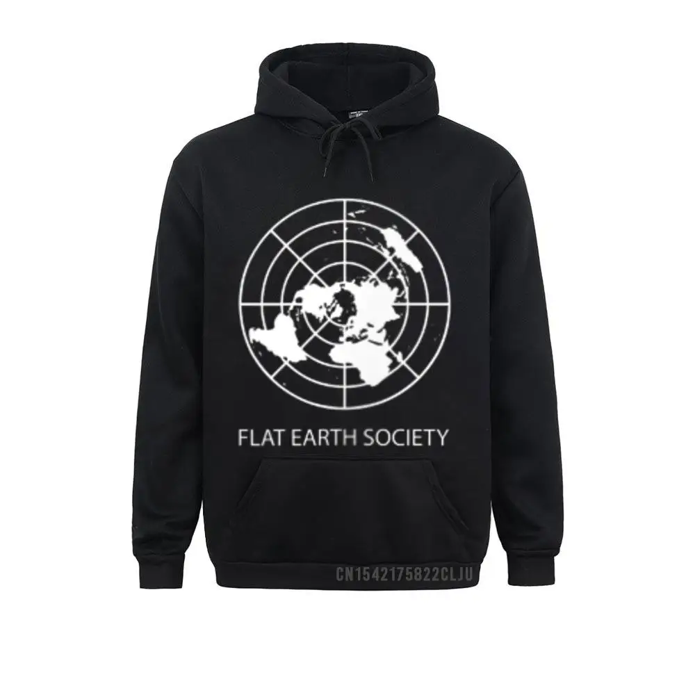 

Boy 2021 Fashion Hoodies Ostern Day Men Sweatshirts Custom Flat Earth Society Warm Breast Pocket Logo Earth Map Sportswears