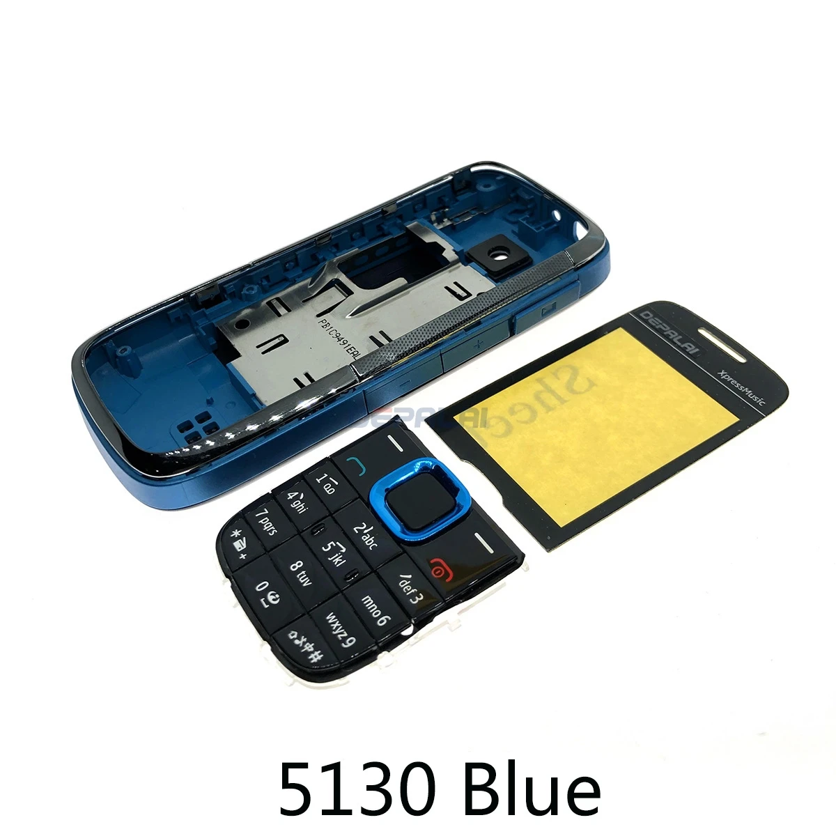 Для Nokia c5 00 5130 5530 5320 Корпус Передняя Лицевая панель рамка чехол + задняя