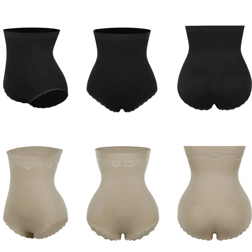 

WonderBeauty Women Thong Panty Shaper High Waist Tummy Control Panties Slimming Underwear Waist Trainer High Waist Shaping
