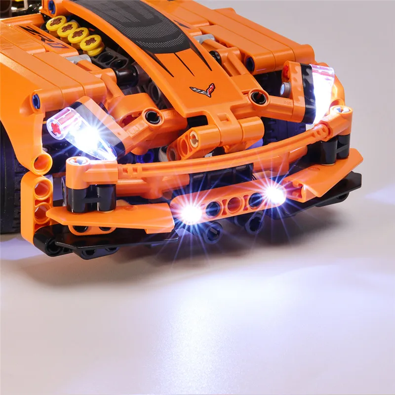 

Light Set For SPEEDY CAR Blocks Model Lamp Kit Compatible With LEGO 42093 Brand Toy (Only light included)