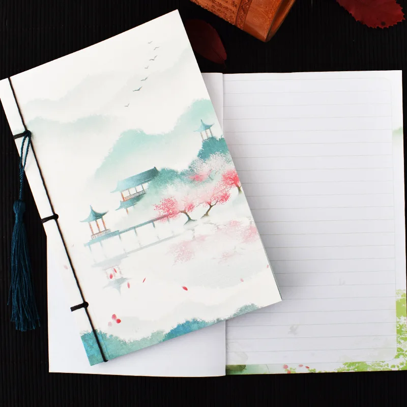 12 Hethrone 1 шт. китайский креативный блокнот для зарисовок Bullet journal милый Накручивающийся блокнот Еженедельный планировщик Канцелярские товары дневник для путешествий - Цвет: 12