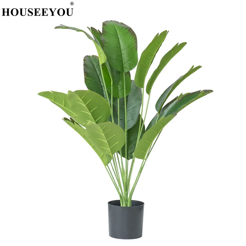 Тропические растения 80 см 18 вилок большие искусственные монстеры листья для