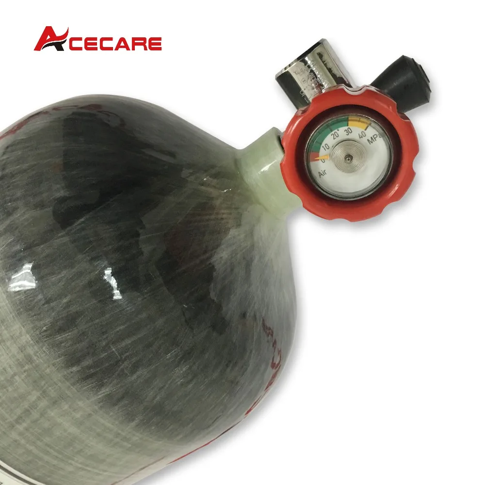 AC31211 вентиль давления для ружья для пейнтбола 12L 300bar 4500psi бак сжатого воздуха из углеродного волокна с клапаном Прямая погружения бак Acecare