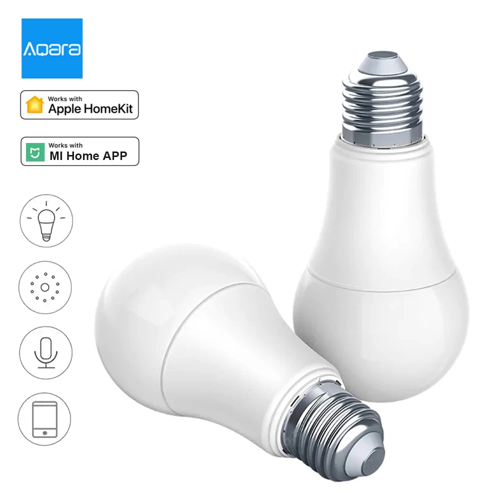 Aqara LEDs Intelligent Bulb Adjust Brightness and Color Temperature Freely APP Remote Control Timing Switch ZNLDP12LM | Электроника