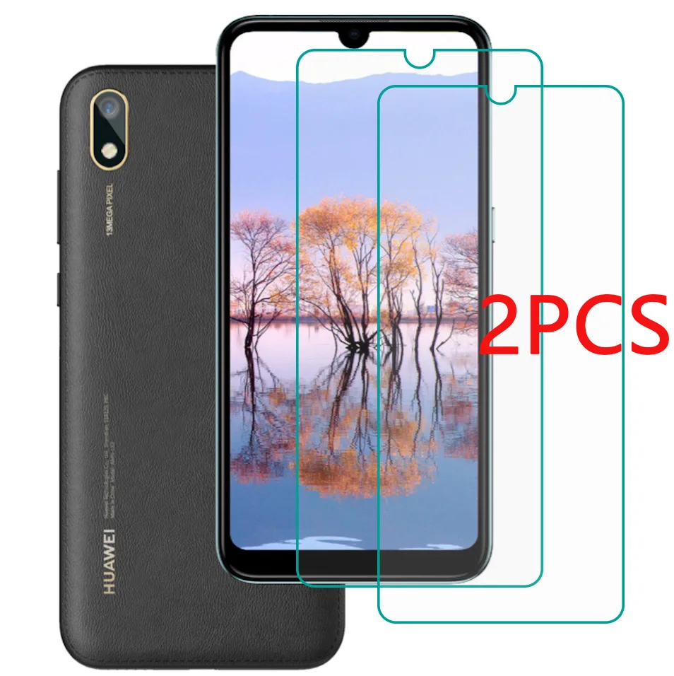 

2PCS For Huawei Y5 2019 Tempered Glass Protective FOR AMN-LX9, AMN-LX1, AMN-LX2, AMN-LX3 Screen Protector Glass Film phone Cover
