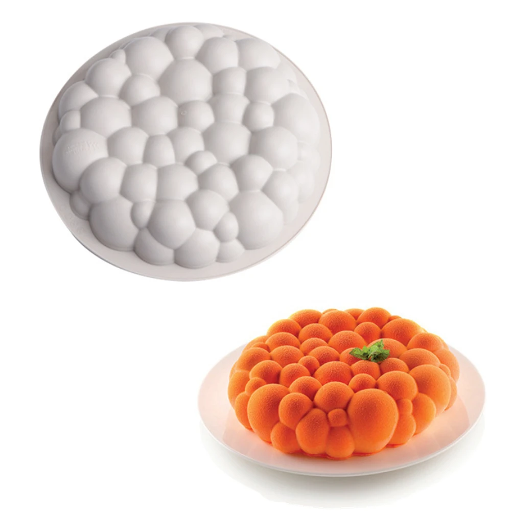 

Round Shape Cloud Silicone Mold Cloud Mousse Cake Mold Dessert Silicone Cake Mousse Mold Dessert Decoration Cake Tool Cake Tools
