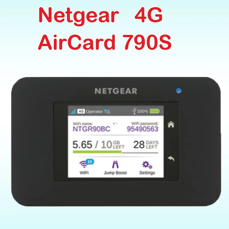 Разблокированный роутер netgear AC790S 4g cat6 300 Мбит/с с сенсорным экраном для Sierra