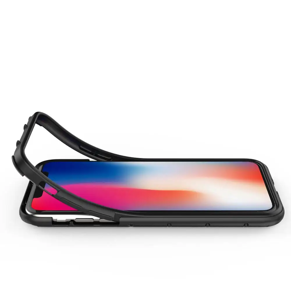 Противоударный бронированный чехол для Oneplus 7 Finger Ring 6T мягкий держатель