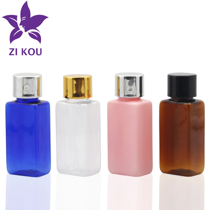 

Hot-selling high-end low-cost travel 10pcs 30ml Cosmetics bottle Electroplating lid Cosmetic bottle Free Shipping
