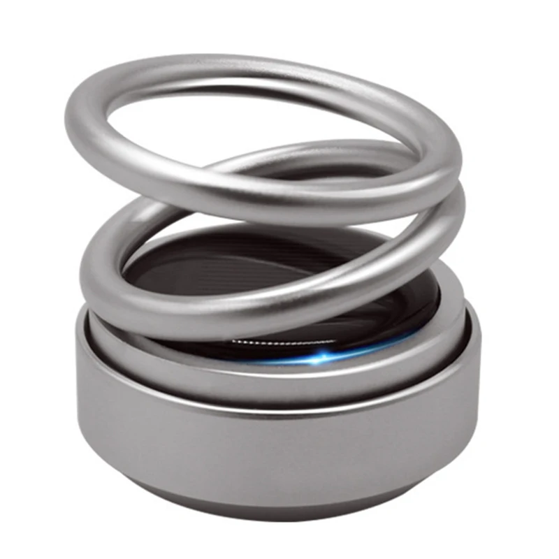 

Rotating Degree Air Freshener Car Solar Fragrance Suspended Double Ring