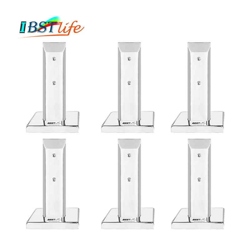 

Mirror Polish 6 Pieces/Lot Duplex 2205 stainless steel glass pool fencing spigot for swimming pool balustrade handrail staires