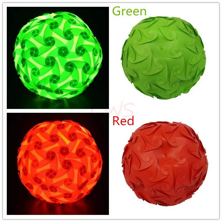 Разноцветная Люстра 30 см шт. современный дизайн сделай сам головоломка украшение