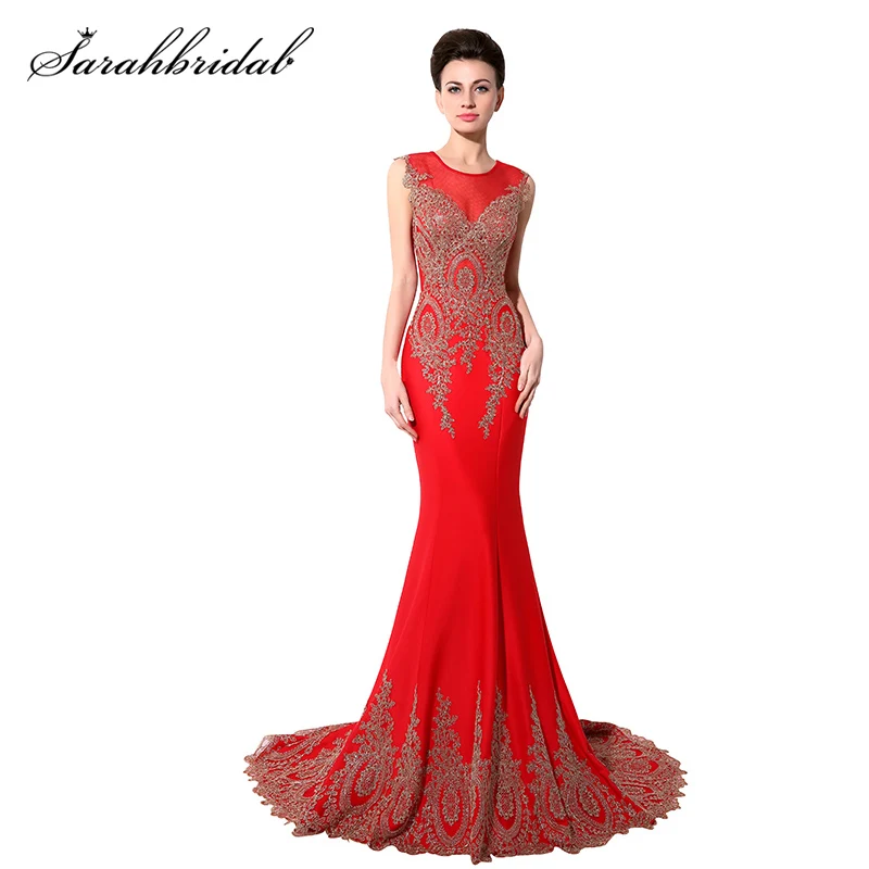 Robe De Soiree реальные фотографии королевский синий Русалка размера плюс вечерние платья арабский Иллюзия Кружева Длинные Формальные женские вечерние платья XSU028