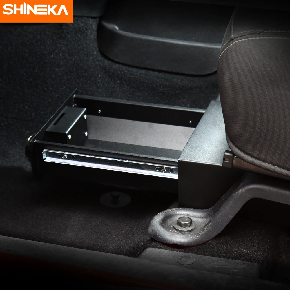 SHINEKA автомобильный копилот Противоугонный ящик безопасности для хранения