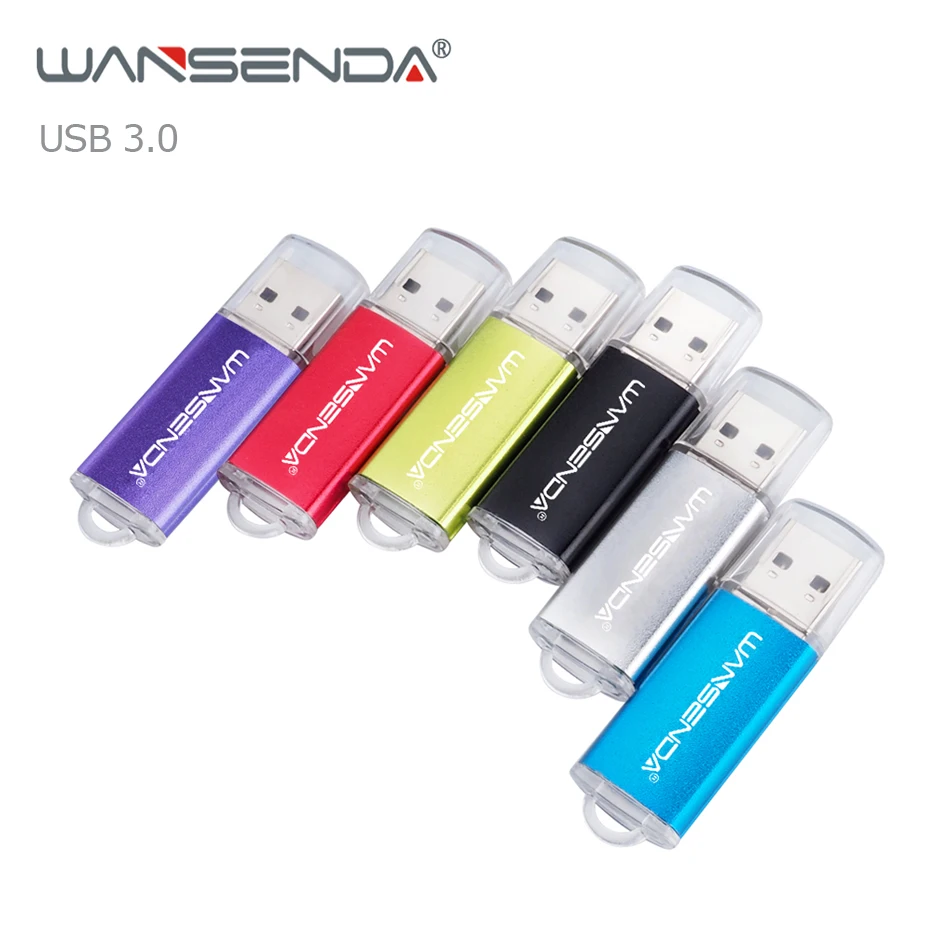 Оригинальный флеш накопитель WANSENDA USB 3 0 256 ГБ 128 64 32 мини флешка 16 8 карта памяти 4 Гб