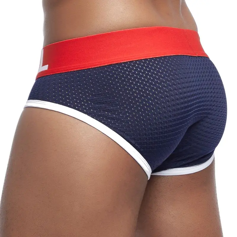 Jockmail Сетчатое нижнее белье мужское для большого пениса мужские трусы jockstrap Гей