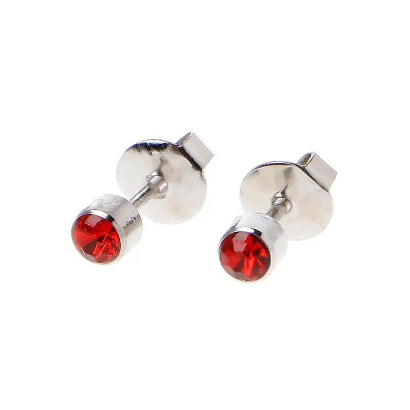 Гипоаллергенные серьги-гвоздики для Пирсинга Ушей из нержавеющей стали с