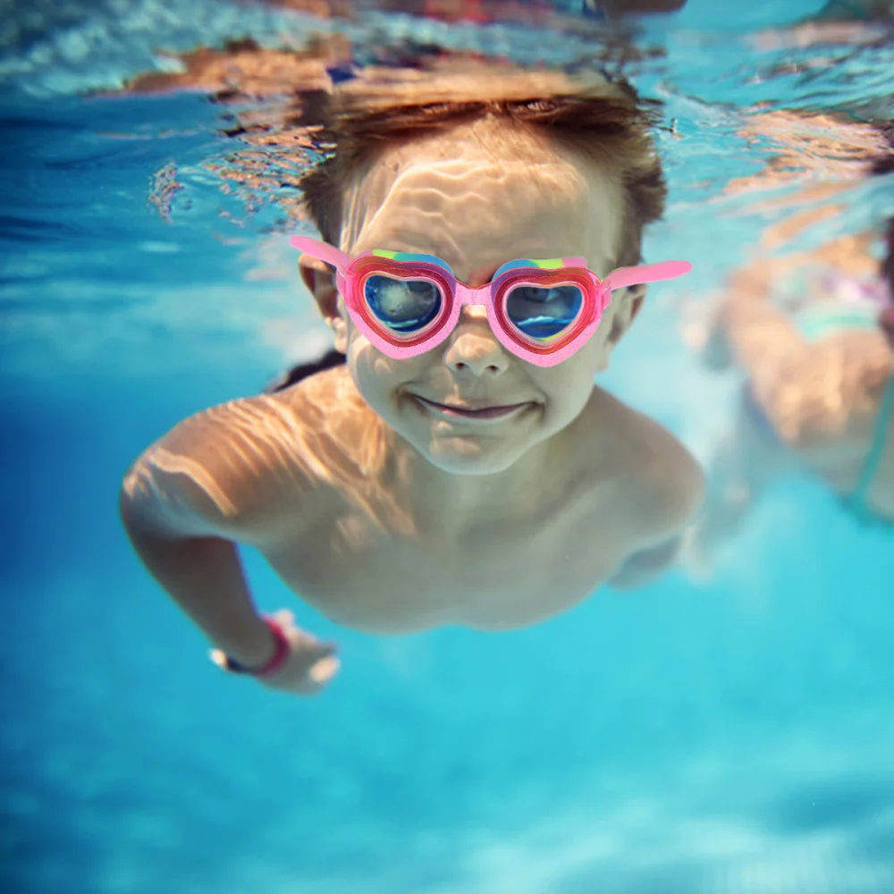 

Children's Silicone Anti-fog Goggle Comfortable Fashionable Fun Won't Your Hair Easy to Use High Visibility Anti-Fog Lenses