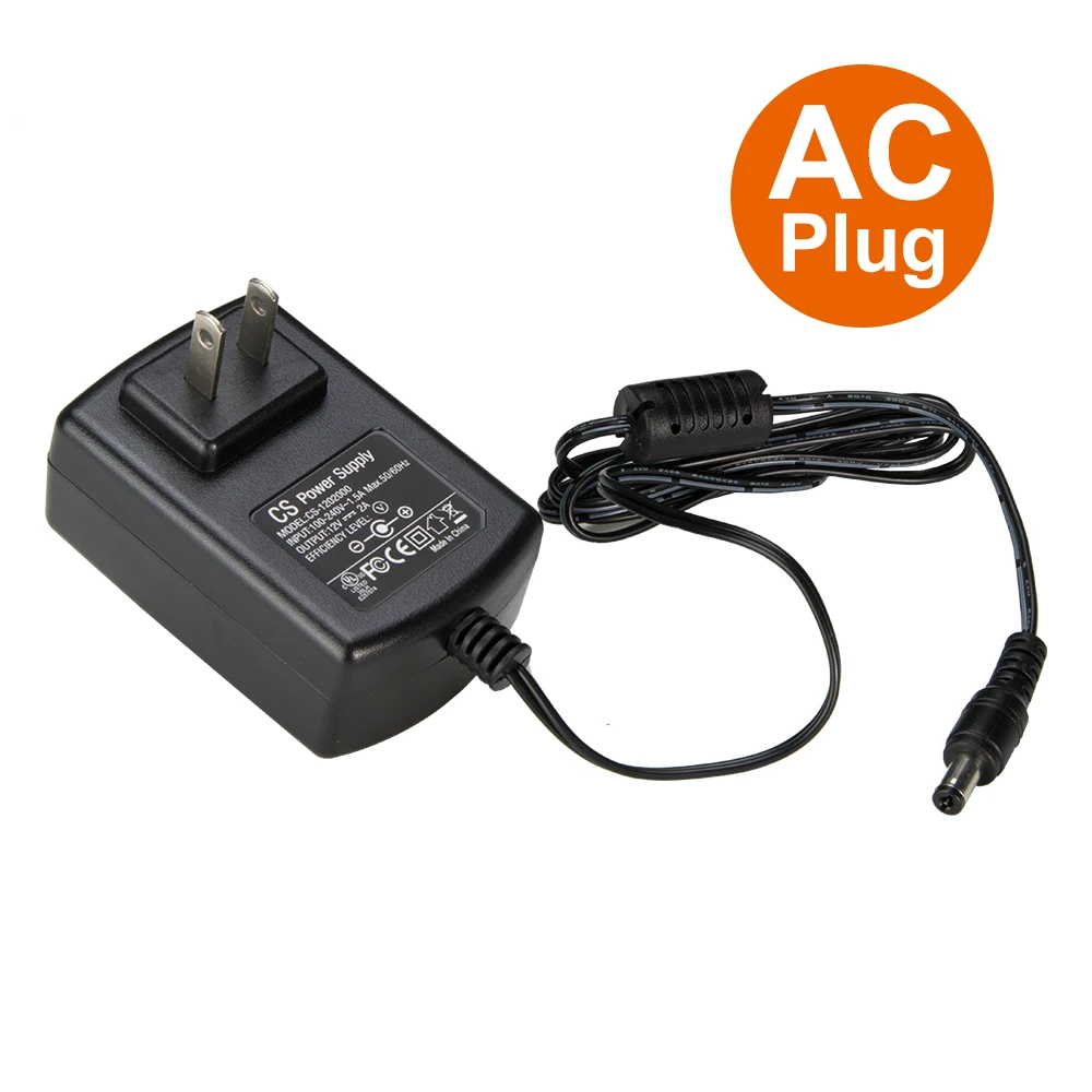 ANPWOO DC 12V 2A адаптер питания Профессиональный преобразователь безопасности EU / US UK AU